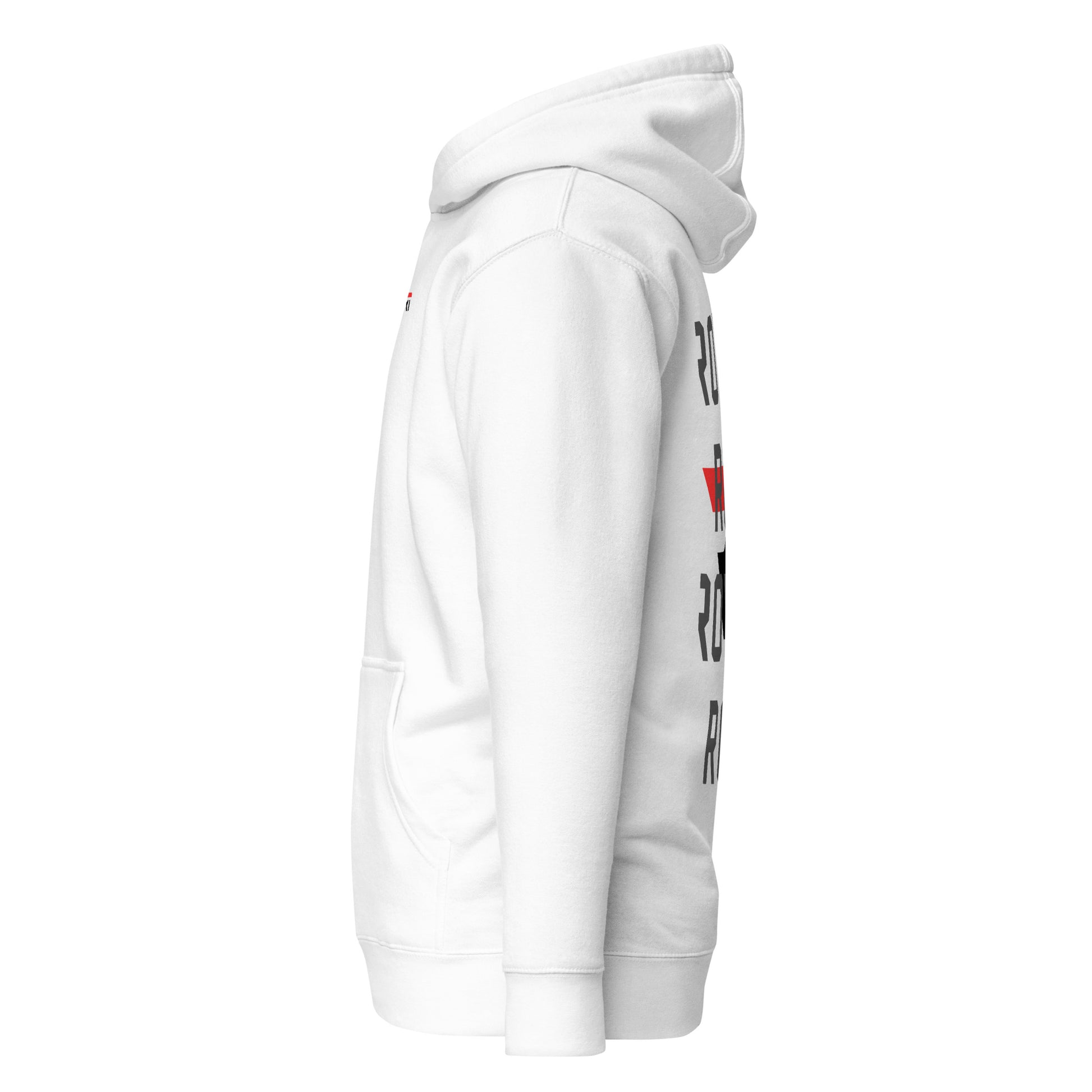 ROYCE Hoodie White Left